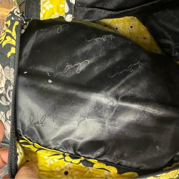 Vera Bradley Yellow & Black Backpack - Picture 11 of 11